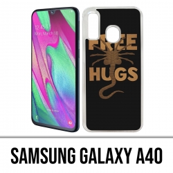 Samsung Galaxy A40 Case - Free Hugs Alien