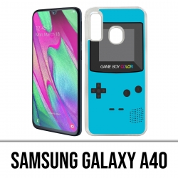 Coque Samsung Galaxy A40 - Game Boy Color Turquoise