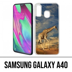 Custodia per Samsung Galaxy A40 - Giraffa