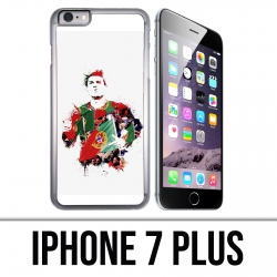 IPhone 7 Plus case - Ronaldo Lowpoly