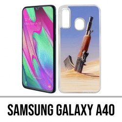 Samsung Galaxy A40 Case - Gun Sand