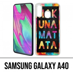 Samsung Galaxy A40 Case - Hakuna Mattata