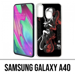 Samsung Galaxy A40 Case - Harley Queen Card