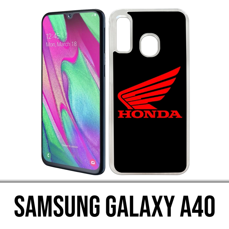 Custodia per Samsung Galaxy A40 - Logo Honda