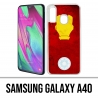 Coque Samsung Galaxy A40 - Iron Man Art Design
