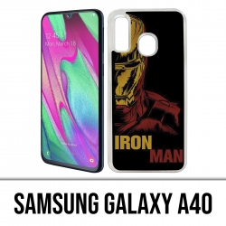 Samsung Galaxy A40 Case - Iron Man Comics