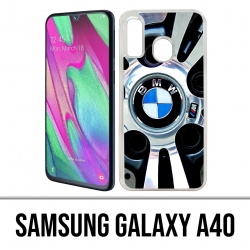 Samsung Galaxy A40 Case - Bmw Chrome Rim