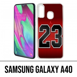 Samsung Galaxy A40 Case - Jordan 23 Basketball