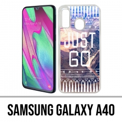Custodia per Samsung Galaxy A40 - Basta andare