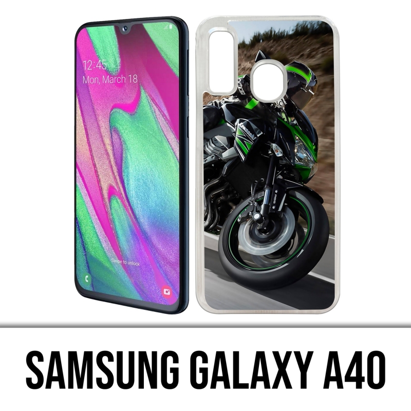 Coque Samsung Galaxy A40 - Kawasaki Z800