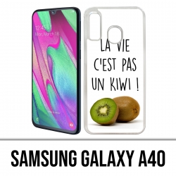 Coque Samsung Galaxy A40 - La Vie Pas Un Kiwi
