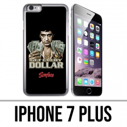 Funda iPhone 7 Plus - Scarface Obtenga dólares