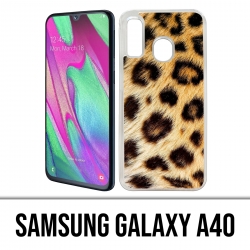 Samsung Galaxy A40 Case - Leopard