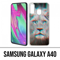 Funda Samsung Galaxy A40 - León 3D