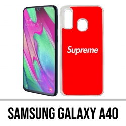 Samsung Galaxy A40 Case - Supreme Logo