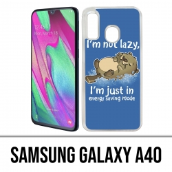 Samsung Galaxy A40 Case - Otter Not Lazy