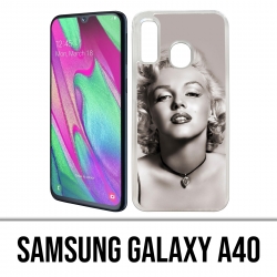 Funda Samsung Galaxy A40 - Marilyn Monroe