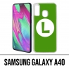 Custodia per Samsung Galaxy A40 - Mario Logo Luigi