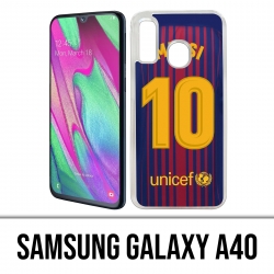 Samsung Galaxy A40 Case - Messi Barcelona 10