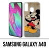 Samsung Galaxy A40 Case - Mickey Moustache
