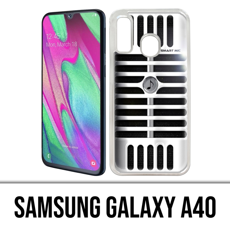 Coque Samsung Galaxy A40 - Micro Vintage