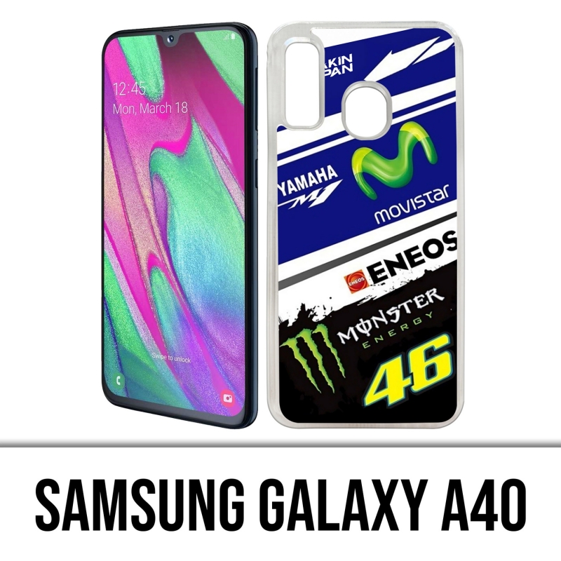 Custodia Samsung Galaxy A40 - Motogp M1 Rossi 46
