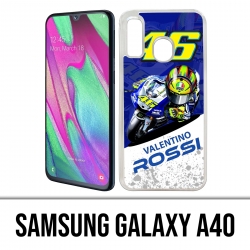 Funda Samsung Galaxy A40 - Motogp Rossi Cartoon