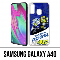 Samsung Galaxy A40 Case - Motogp Rossi Cartoon Galaxy