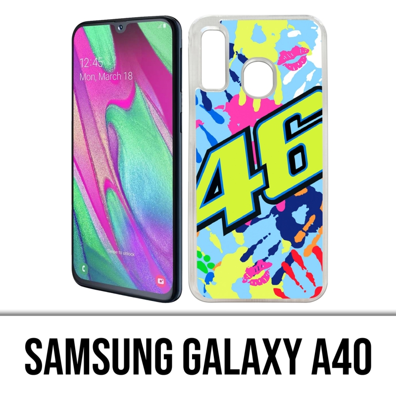 Funda Samsung Galaxy A40 - Motogp Rossi Misano