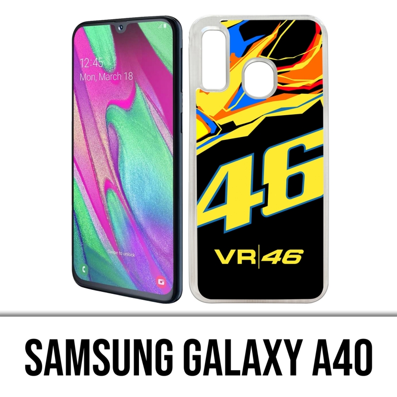 Funda Samsung Galaxy A40 - Motogp Rossi Sole Luna