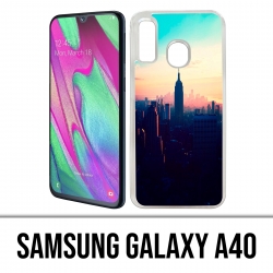 Custodia per Samsung Galaxy A40 - New York Sunrise
