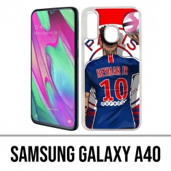 Samsung Galaxy A40 Case - Neymar Psg Cartoon