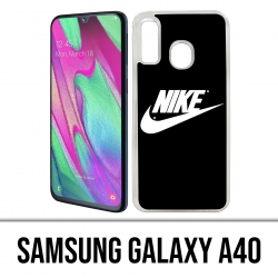 Samsung Galaxy A40 Case - Nike Logo Schwarz