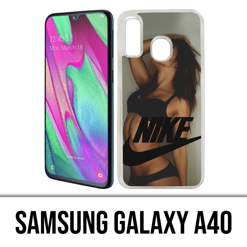 Coque Samsung Galaxy A40 - Nike Woman