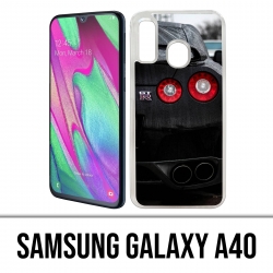 Samsung Galaxy A40 Case - Nissan Gtr Black