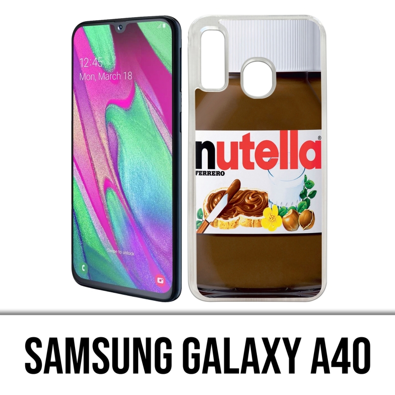 Samsung Galaxy A40 Case - Nutella