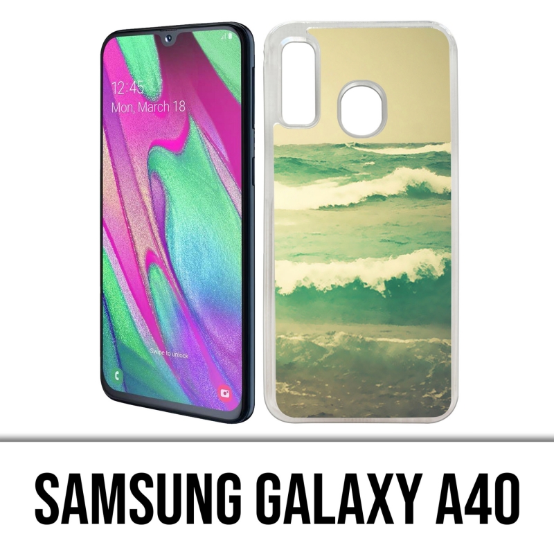 Custodia per Samsung Galaxy A40 - Oceano
