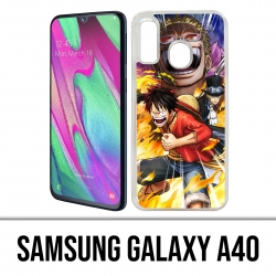 Samsung Galaxy A40 Case - One Piece Pirate Warrior