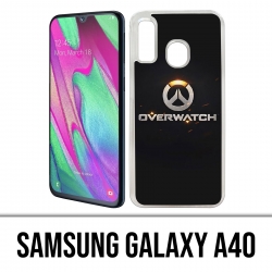 Custodia per Samsung Galaxy A40 - Logo Overwatch