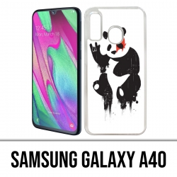 Coque Samsung Galaxy A40 - Panda Rock