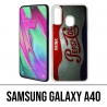 Funda Samsung Galaxy A40 - Pepsi Vintage