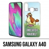 Coque Samsung Galaxy A40 - Pokémon Go Catch Roucool