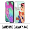 Samsung Galaxy A40 Case - Disney Princess Snow White Pinup