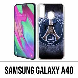 Samsung Galaxy A40 Case - Psg Logo Grunge