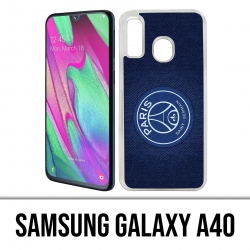 Samsung Galaxy A40 Case - Psg Minimalist Blue Background