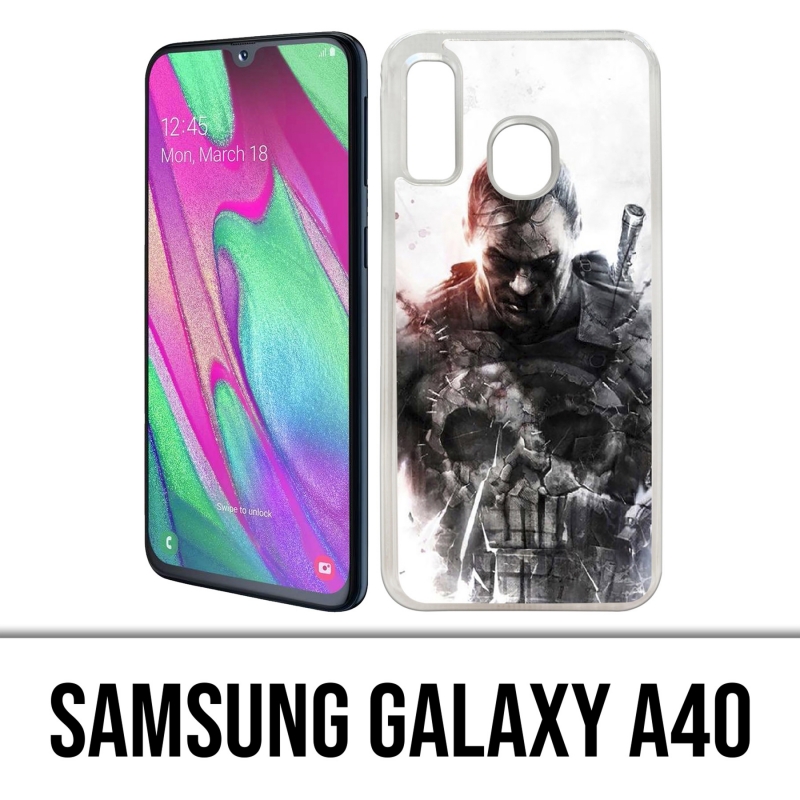 Samsung Galaxy A40 Case - Punisher