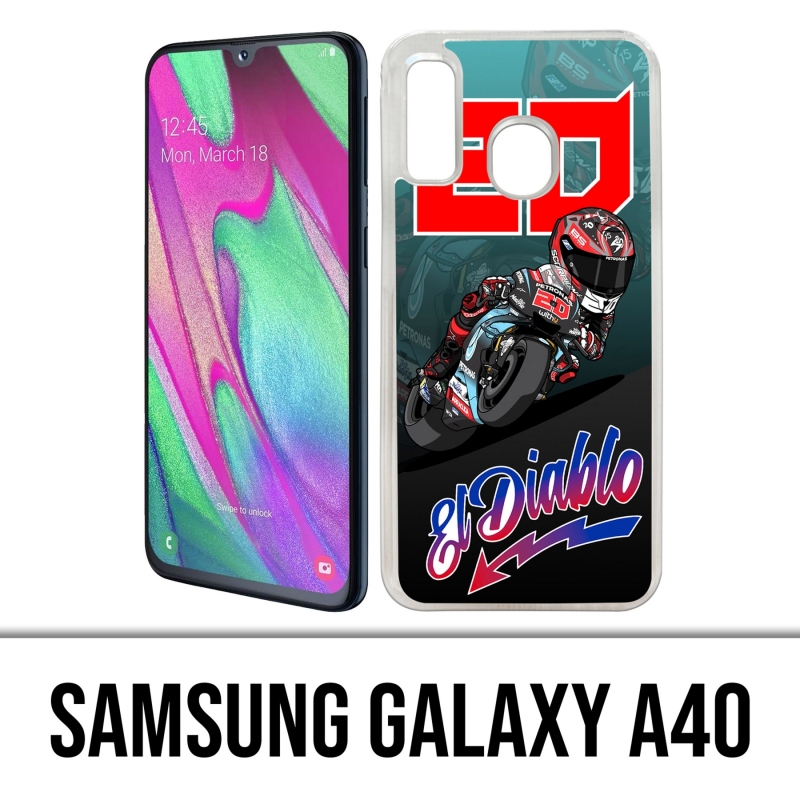 Coque Samsung Galaxy A40 - Quartararo-Cartoon