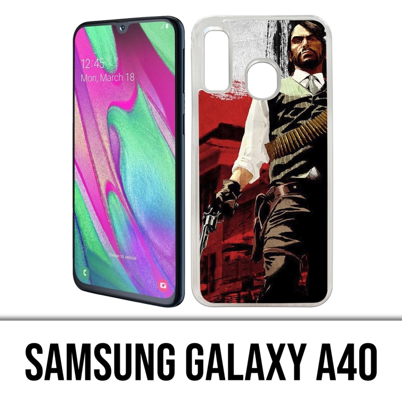 Samsung Galaxy A40 Case - Red Dead Redemption