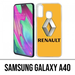 Custodia per Samsung Galaxy A40 - Logo Renault