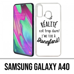 Samsung Galaxy A40 Case - Disneyland Reality